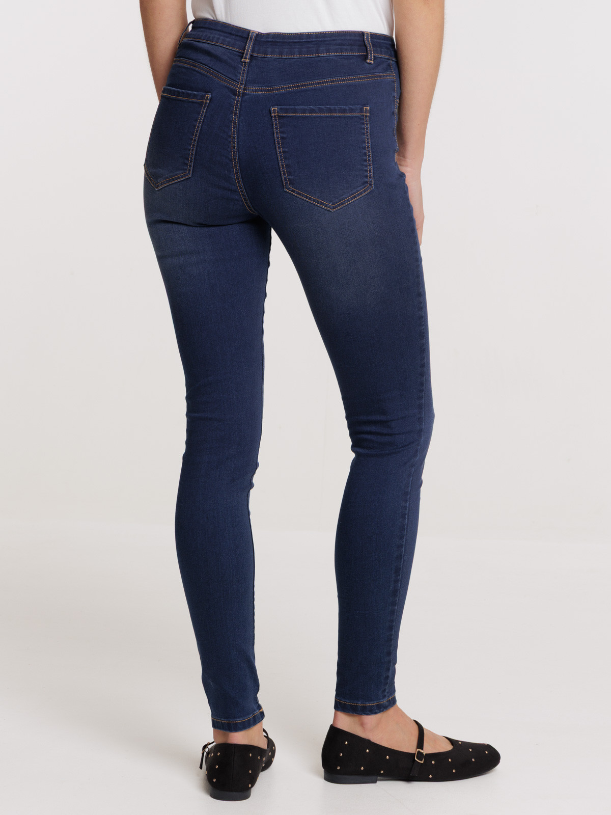 Jean skinny basique brut femme