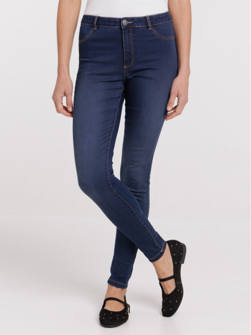Jean skinny basique brut femme
