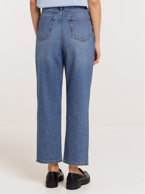 Jean coloris stone femme