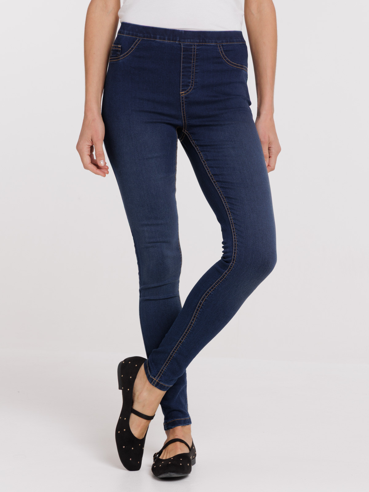 Jegging denim brut femme