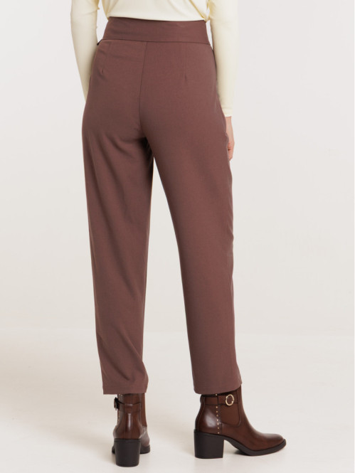 Pantalon ceinture femme