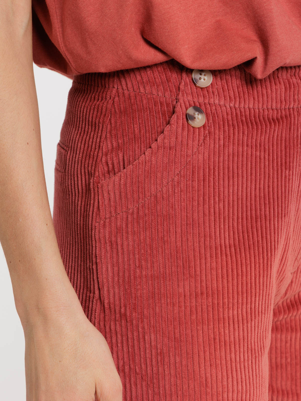 Pantalon velours large femme Pantalon velours large femme