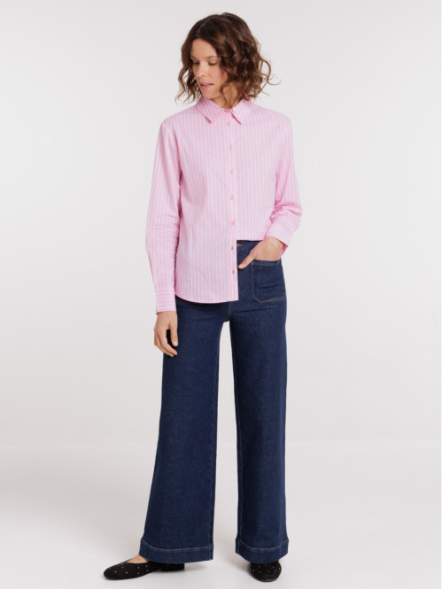 Chemise manches longues...