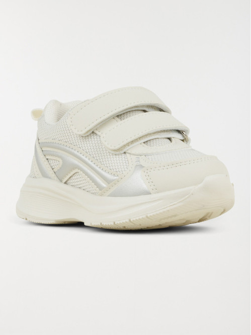 Baskets 2 scratchs fille...