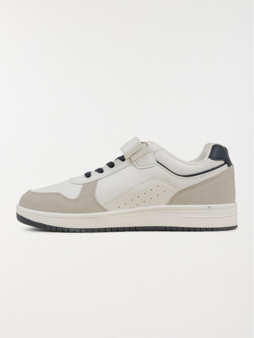 Baskets blanches garçon...