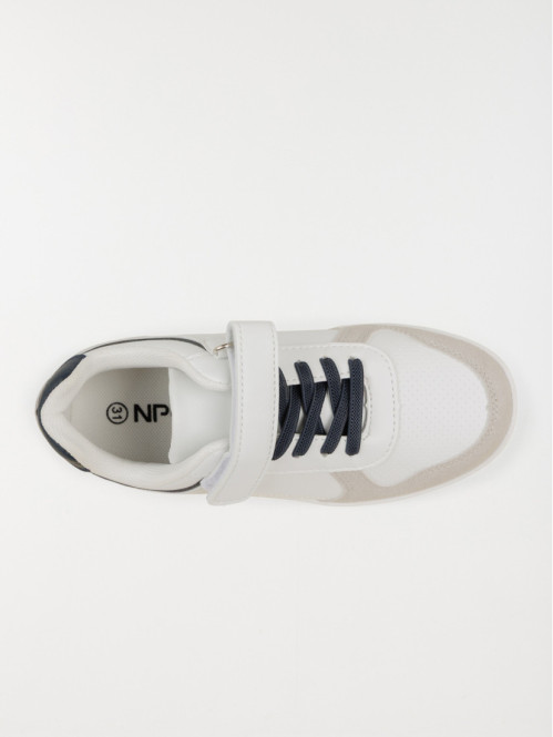 Baskets blanches garçon...