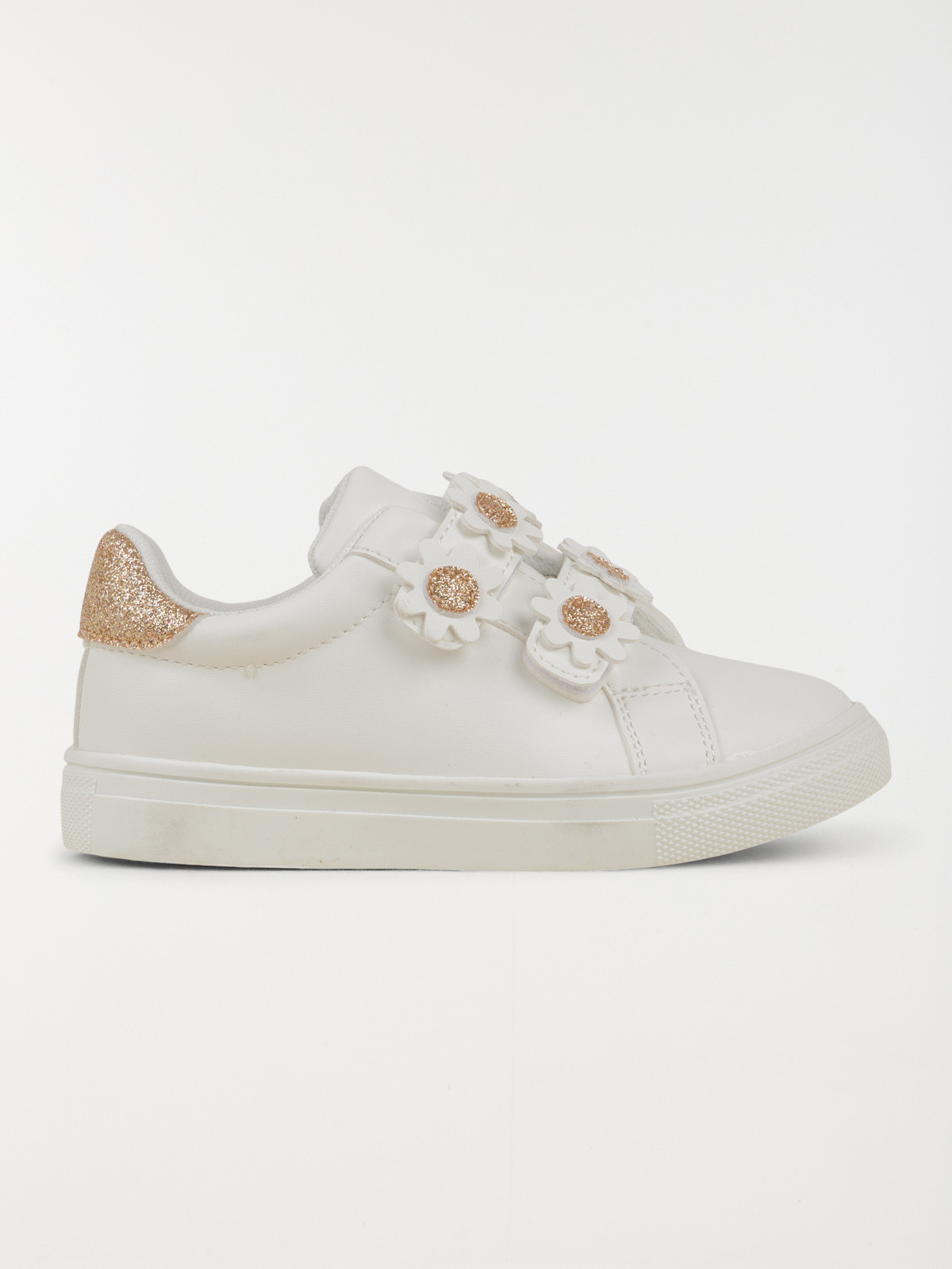 Baskets fleurs 3D scratchs fille (24-30)