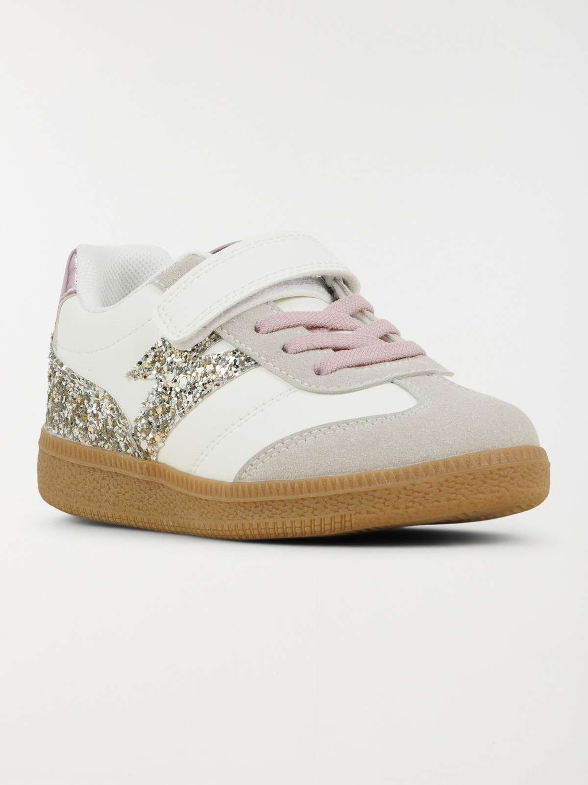 Baskets détails pailletés fille (24-30) Baskets détails pailletés fille (24-30)