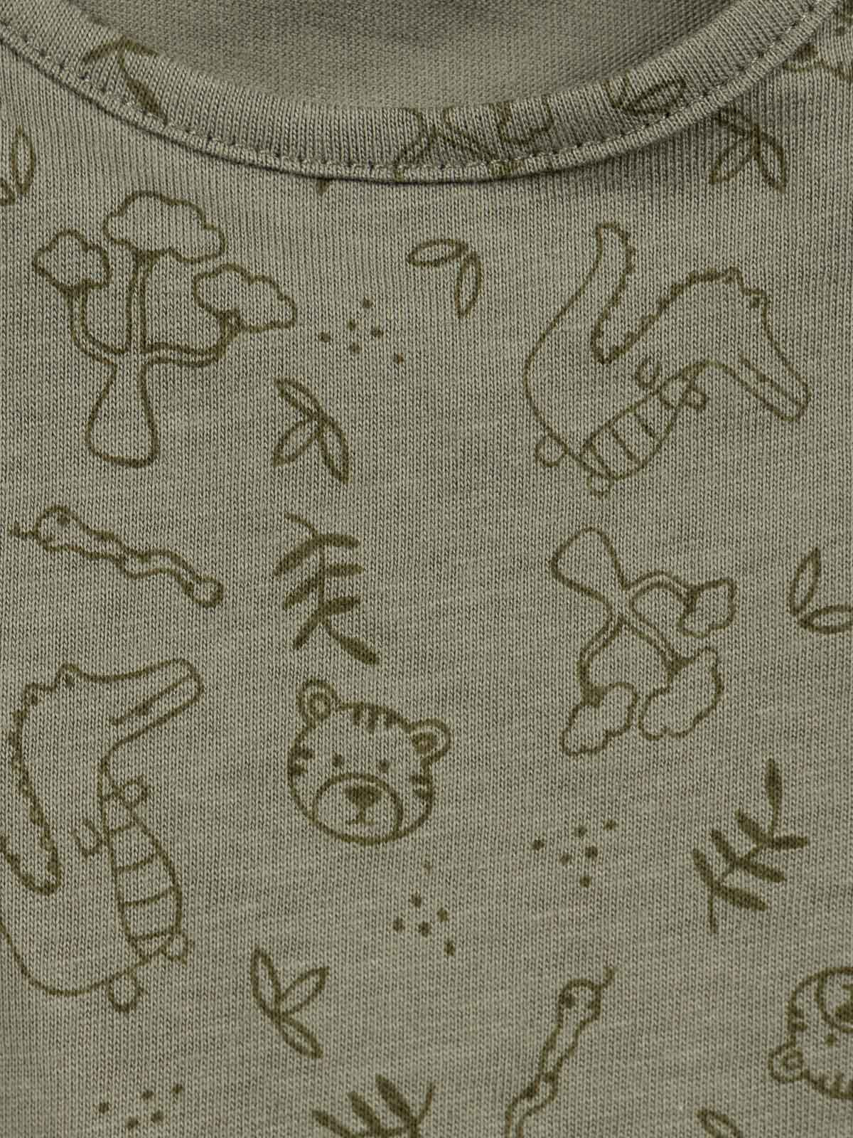 T-shirt motifs animaux garçon (3-24M)