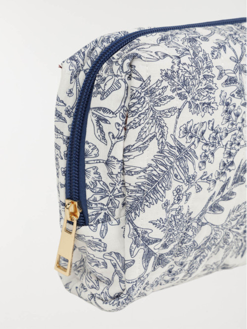 Trousse matelassée imprimée...