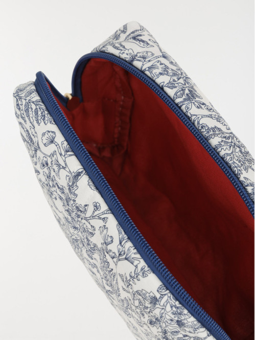 Trousse matelassée imprimée...