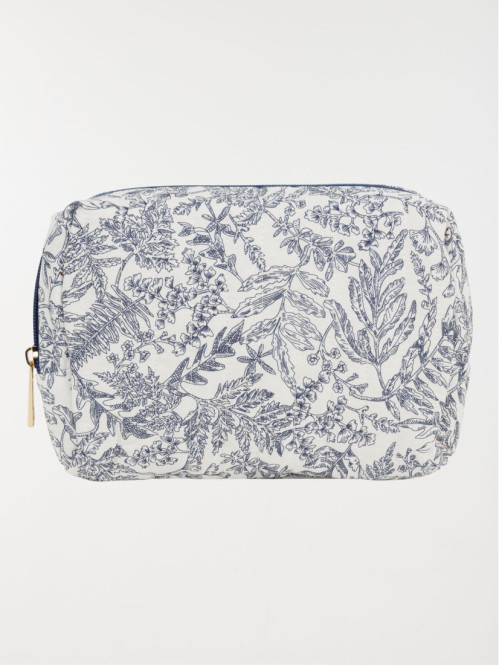 Trousse matelassée imprimée...