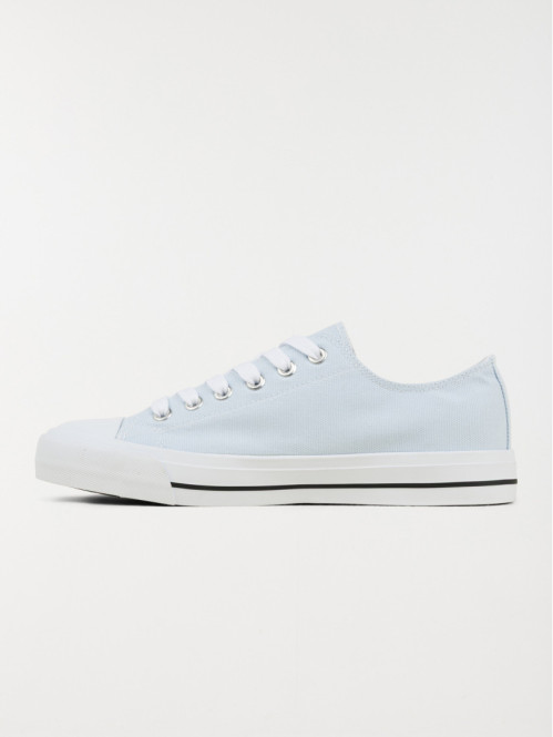 Tennis toile bleue femme...