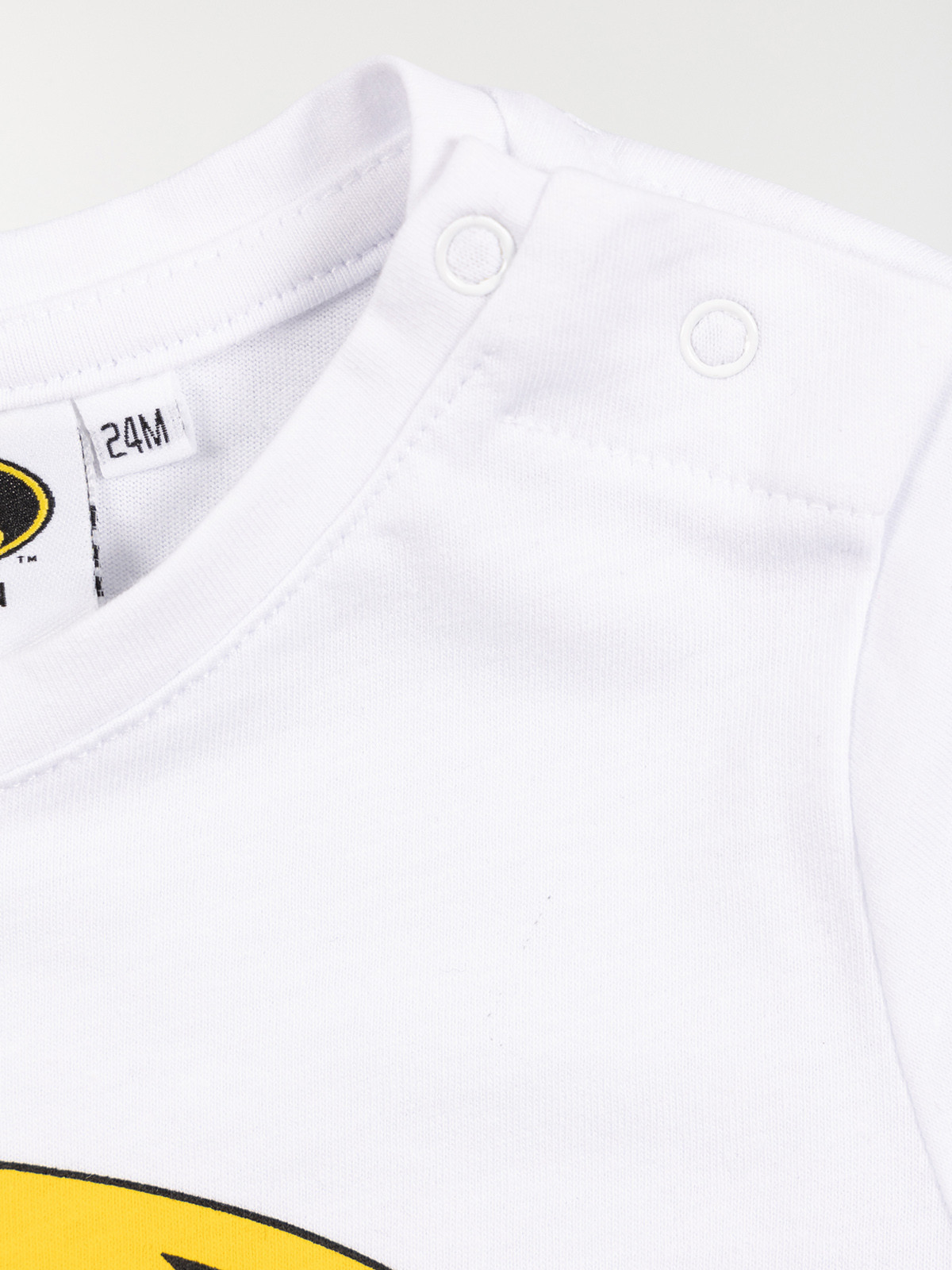 T-shirt mini Batman blanc garçon (3-24M)