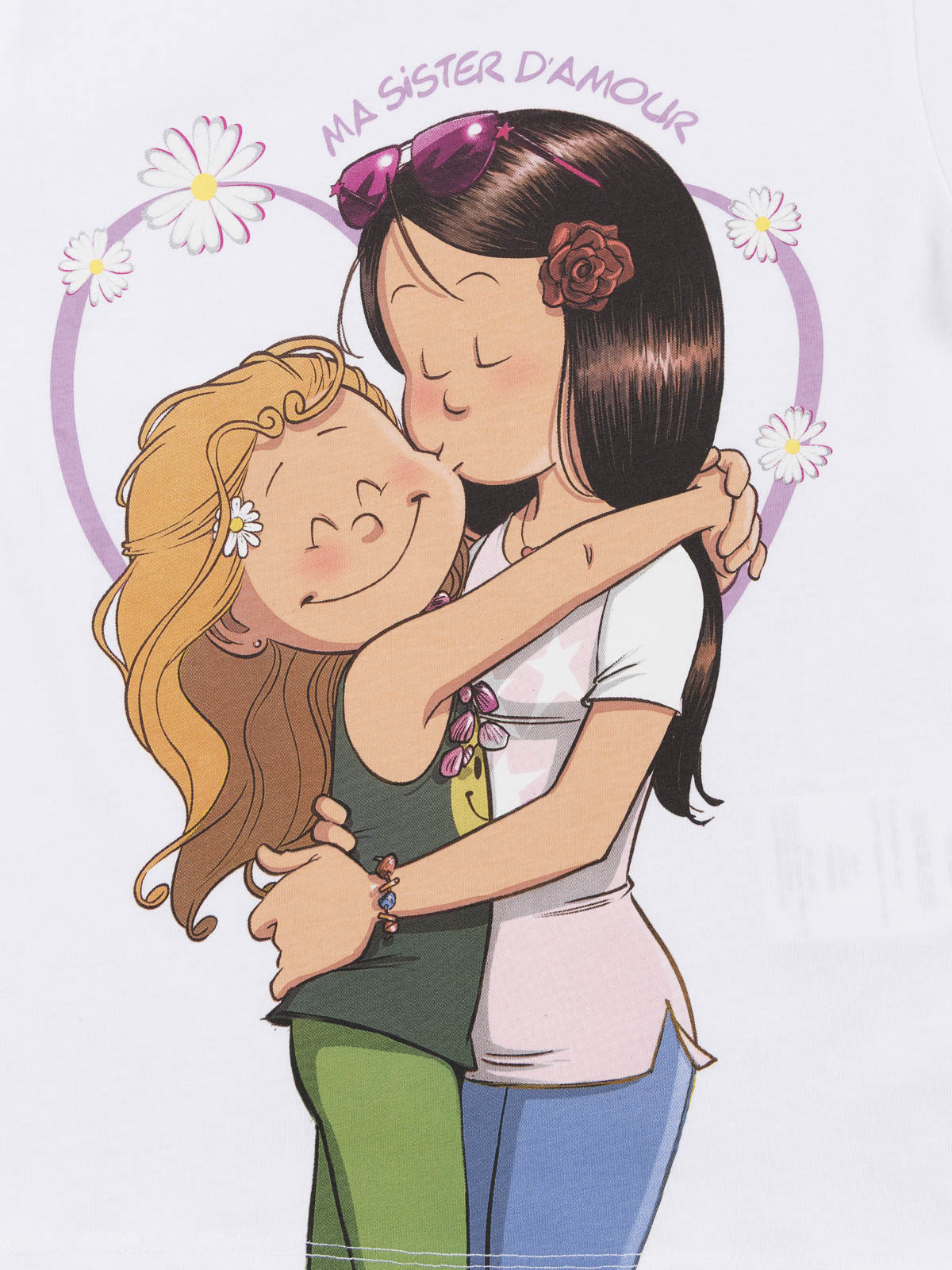 Tee-shirt Les Sisters fille (8-12A)