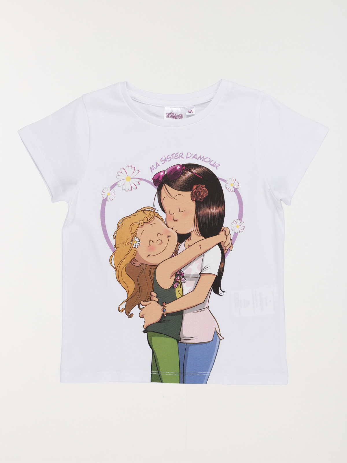 Tee-shirt Les Sisters fille (8-12A)