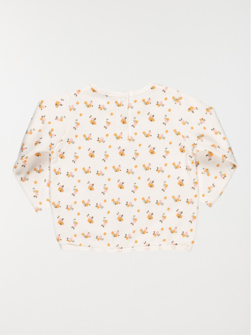 Sweat fleuri fille (3-24M)