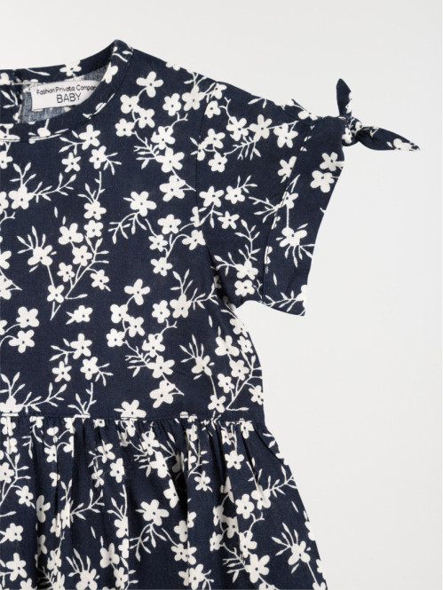 Robe fille motif floral...