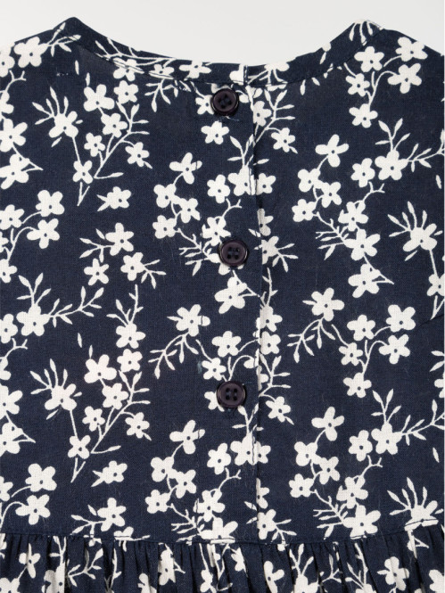 Robe fille motif floral...