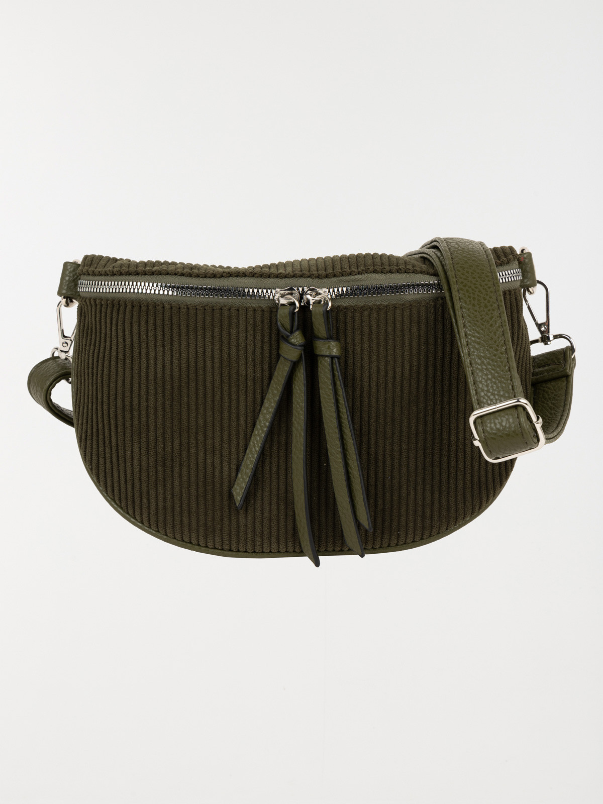 Sac banane velours femme