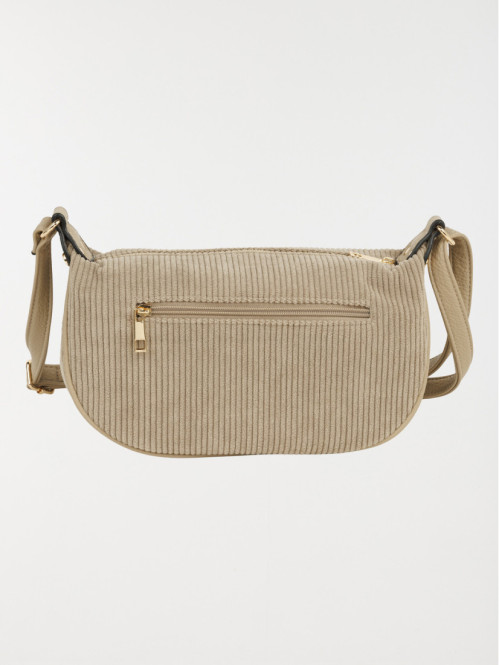 Sac à main velours femme