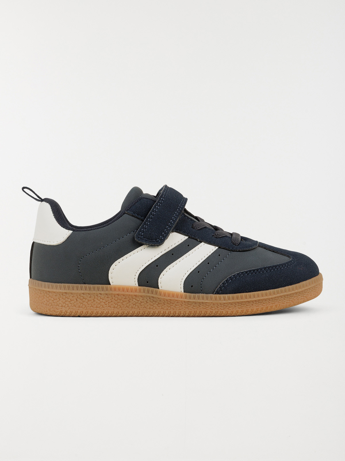 Baskets coloris marine garçon (24-30)