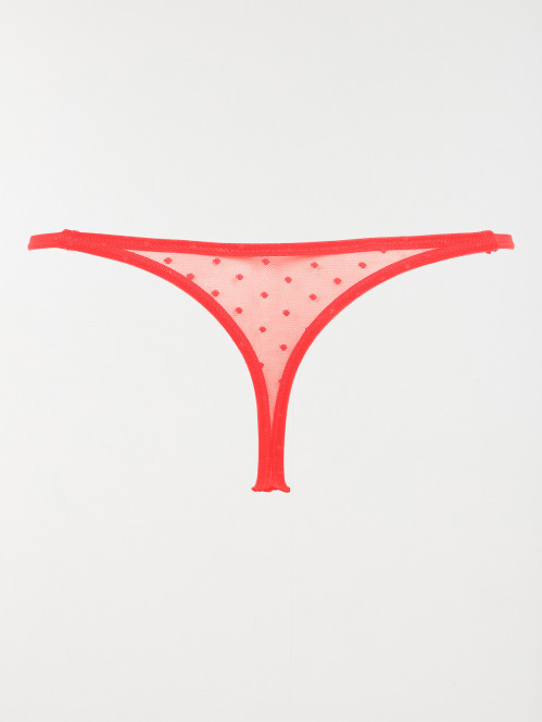 String dentelle coeur femme...