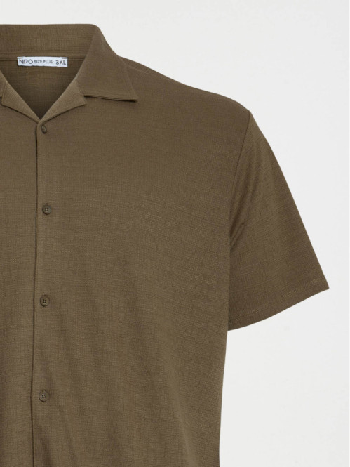 Chemise col tailleur grande...