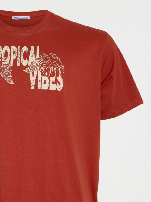 Tee-shirt motif grande...