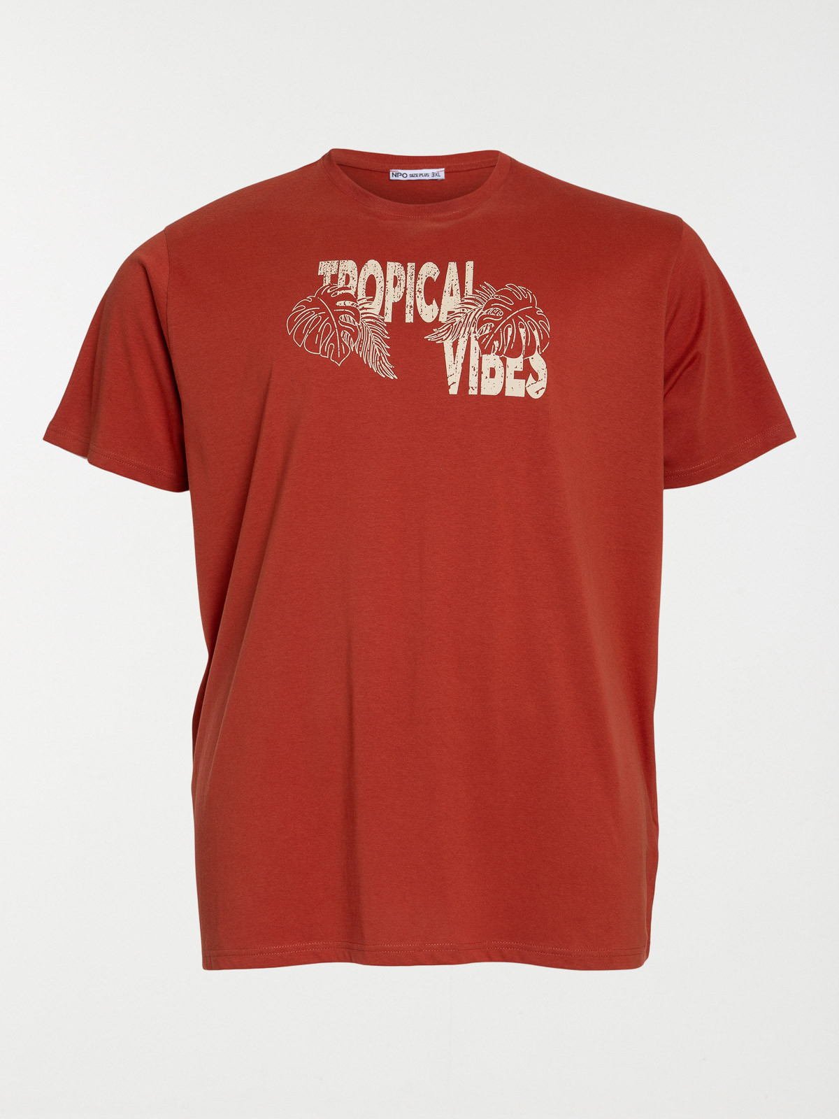 Tee-shirt motif grande taille homme