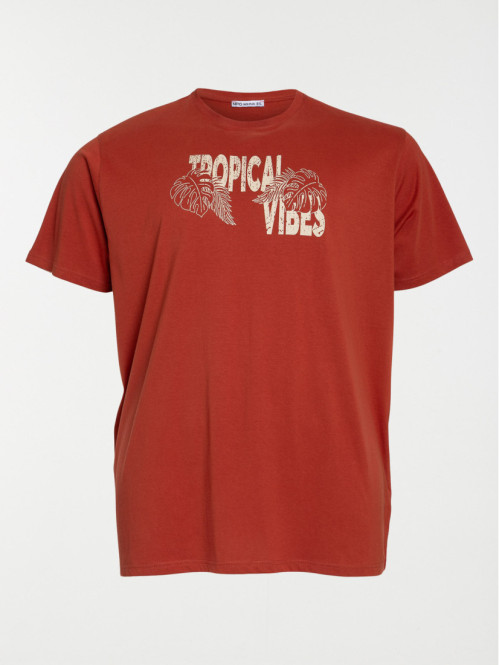 Tee-shirt motif grande...