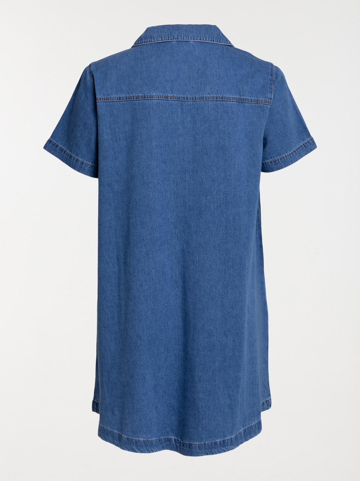 Robe en jean grande taille femme