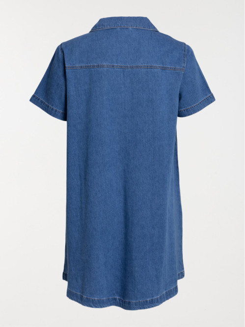 Robe en jean grande taille...