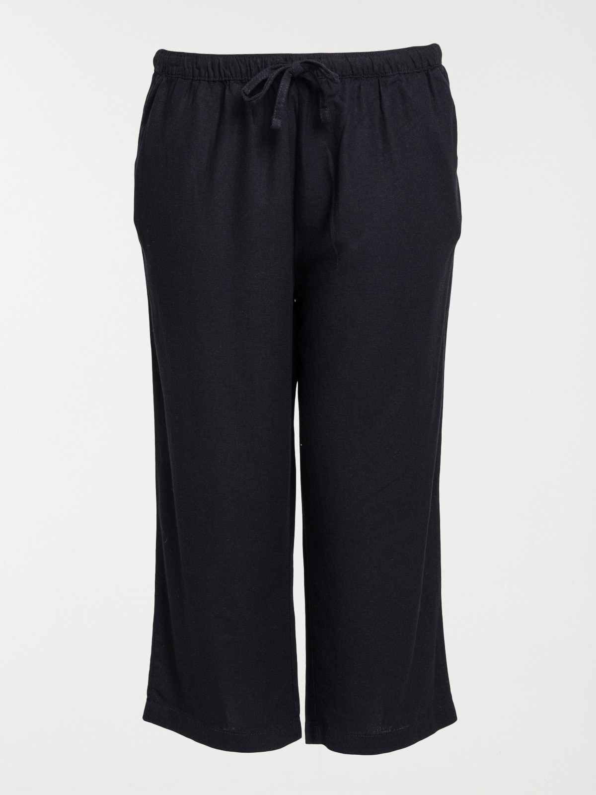 Pantacourt noir grande taille femme Pantacourt noir grande taille femme