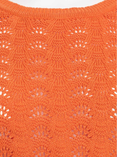 Pull maille crochet grande...