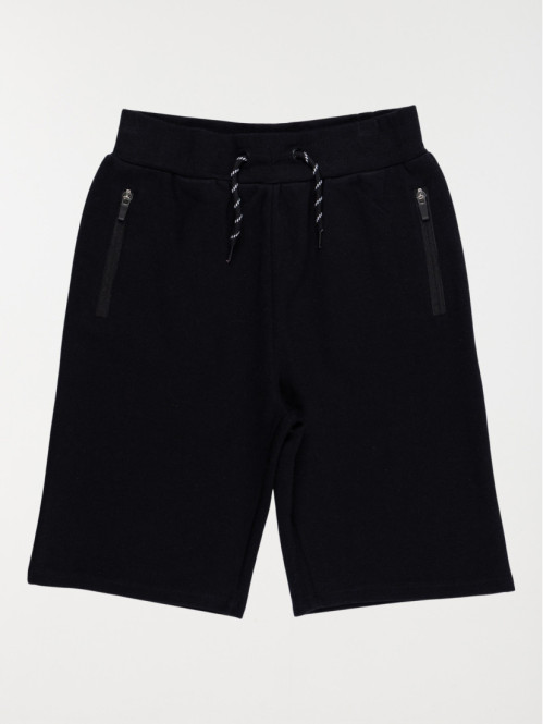 Bermuda noir garçon (XXS-M)