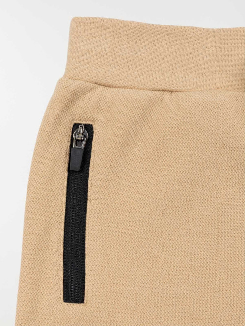 Bermuda biscuit doré garçon...