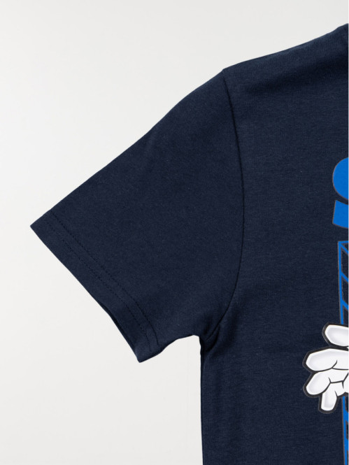 T-shirt Sonic garçon marine...