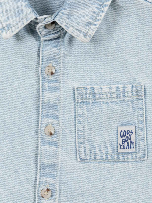 Chemise jean garçon (3-12A)