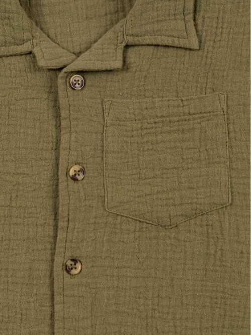 Chemisette olive fiesta...