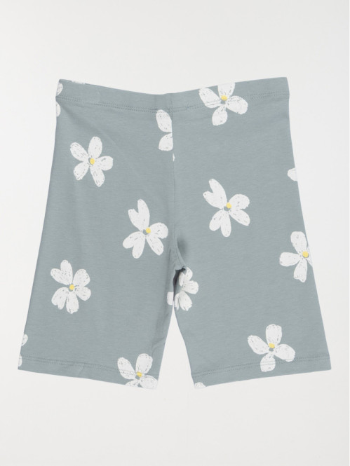 Cycliste imprimé fleuri...