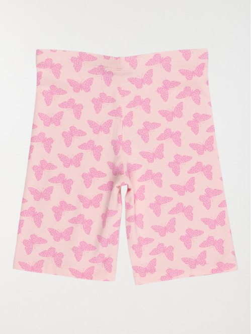 Cycliste imprimé papillon...