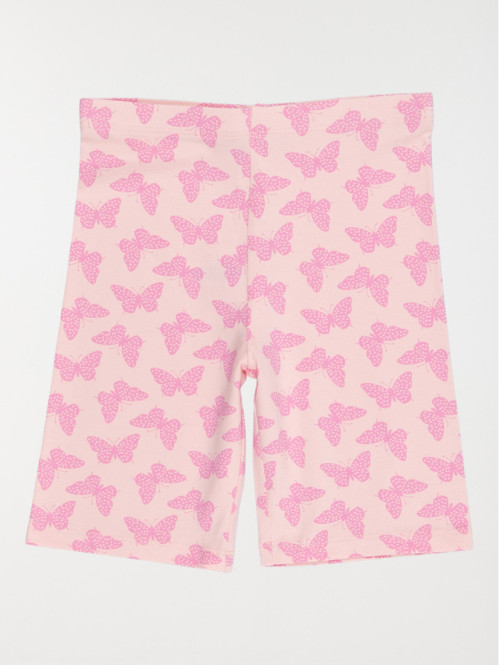 Cycliste imprimé papillon...