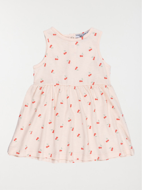 Robe sans manches cerises...