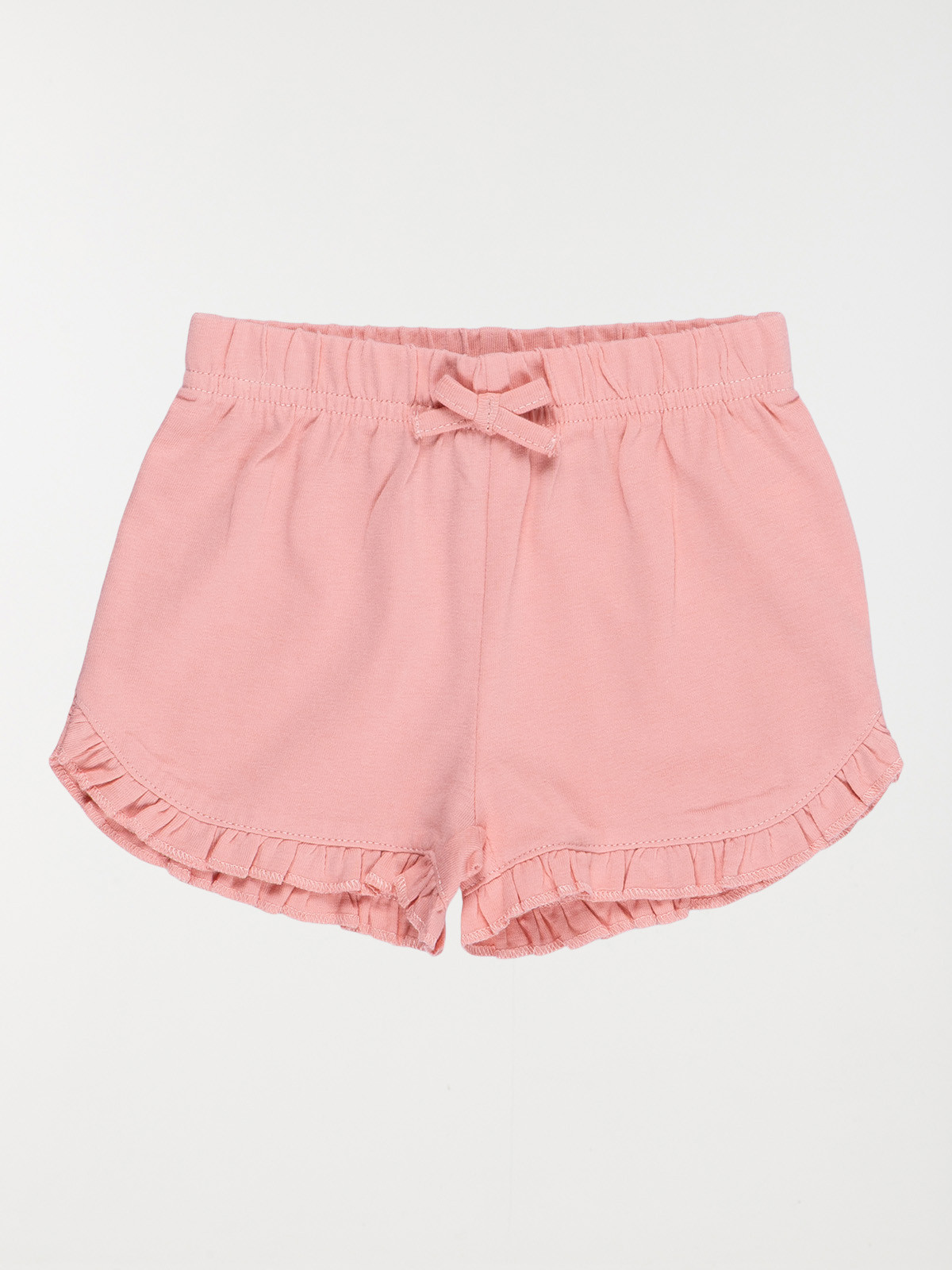 Short uni rose fille (3-36M)