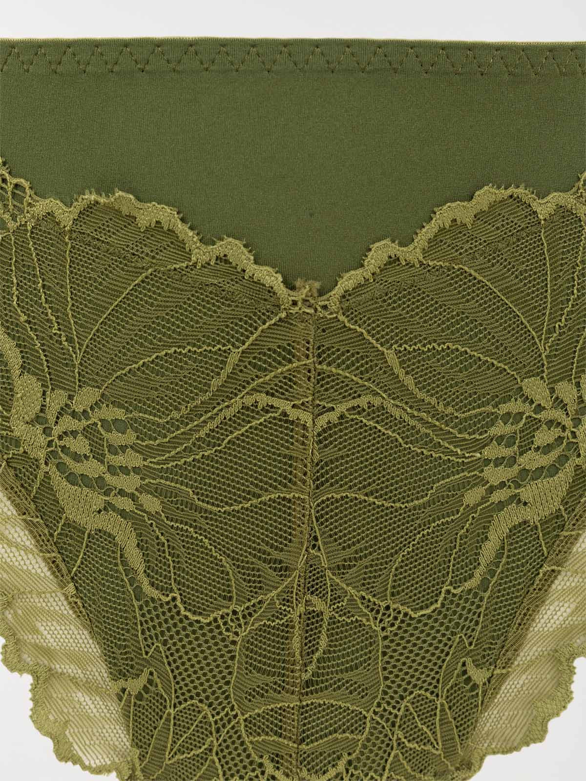 Culotte en dentelle chive femme (S-XL)
