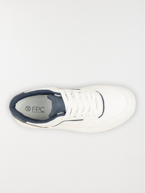 Baskets blanches femme basses (36-41)