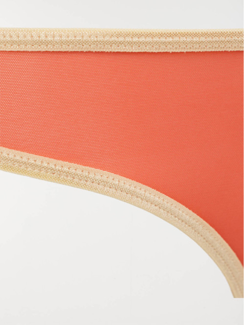 Tanga dentelle résille...