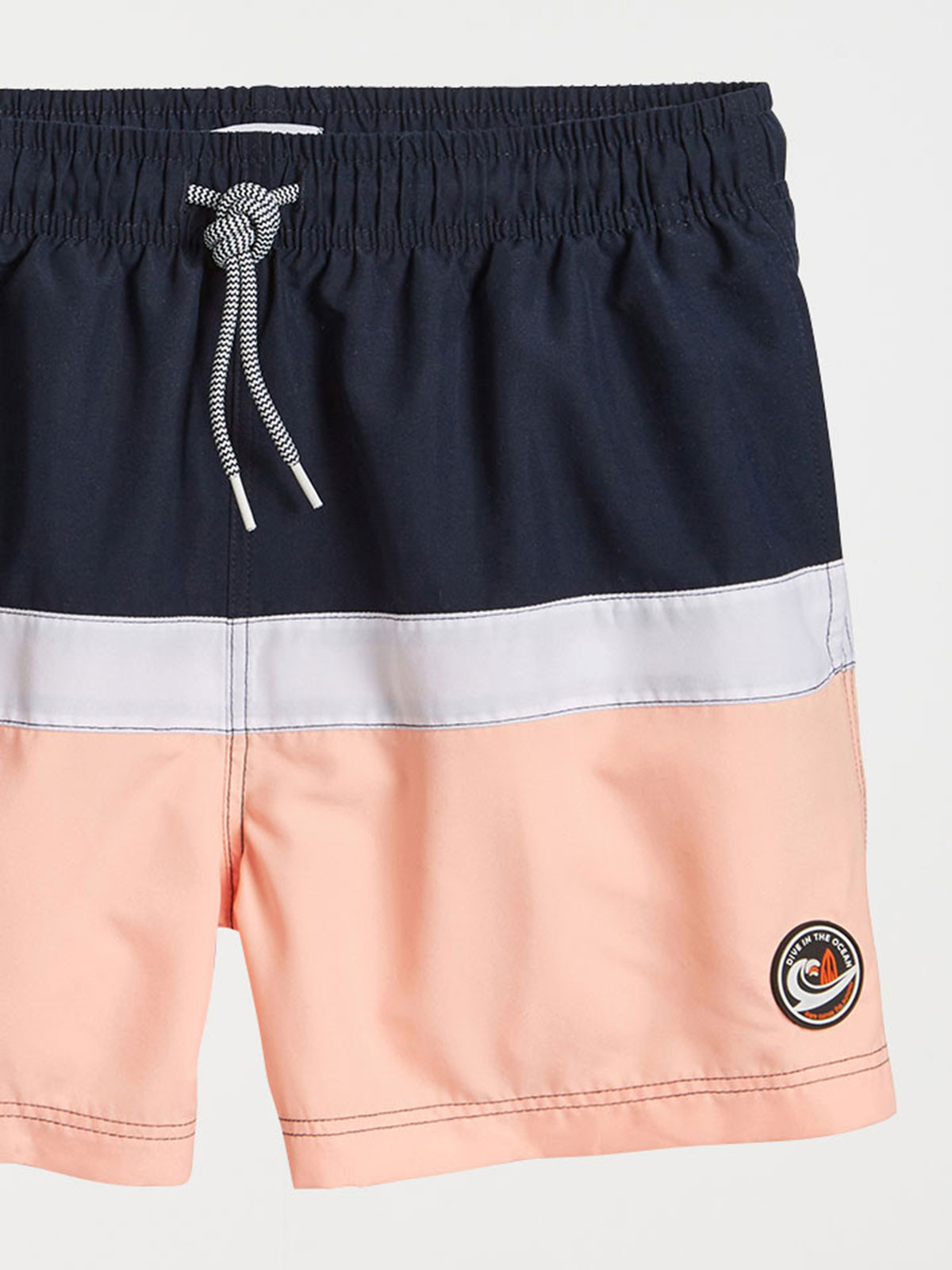 Short de bain corail clair homme Short de bain corail clair homme