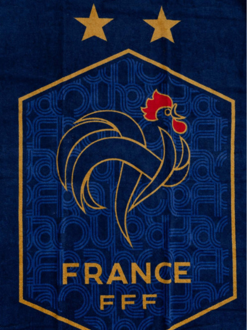 Drap de plage FFF 75 X 150 cm